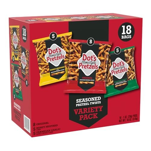 Dot's Pretzels Variety Pack 18ct | Official Multipack